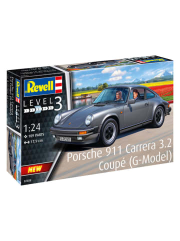 Revell Model "Porsche 911 Carrera 3.2 Coupé (G-Model)" do złożenia - 10+