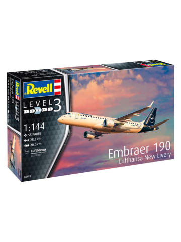 Revell Model "Embraer 190 Lufthansa New Livery" do zlożenia - 10+