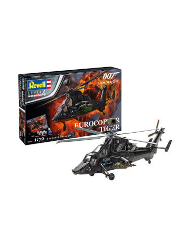 Revell Modellbausatz "James Bond Eurocopter Tiger" in Schwarz - ab 12 Jahren