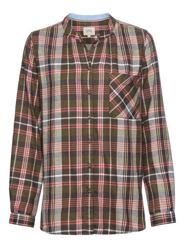 Camel Active Bluse in Khaki/ Pink