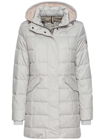 Camel Active Doorgestikte mantel lichtgrijs