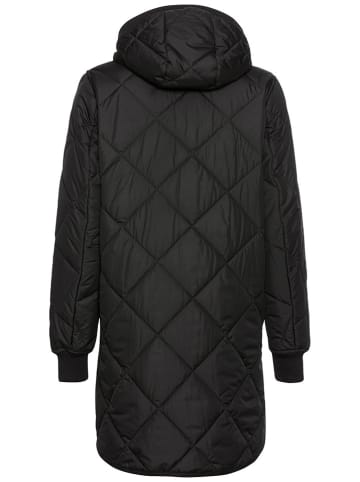 Camel Active Doorgestikte mantel zwart