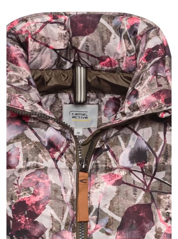 Camel Active Doorgestikte bodywarmer lichtroze/grijs