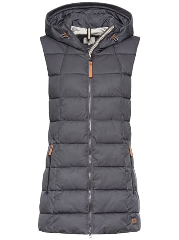 Camel Active Doorgestikte bodywarmer donkerblauw