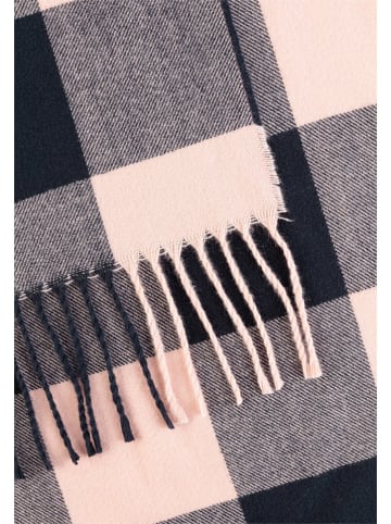 Camel Active Szal w kolorze jasnoróżowo-granatowym