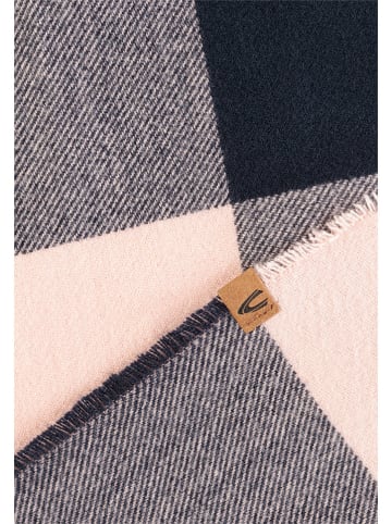 Camel Active Szal w kolorze jasnoróżowo-granatowym