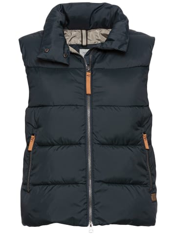 Camel Active Doorgestikte bodywarmer zwart