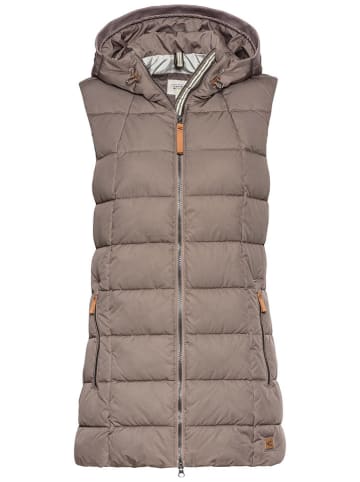 Camel Active Doorgestikte bodywarmer oudroze