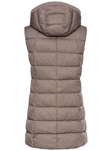 Camel Active Doorgestikte bodywarmer oudroze