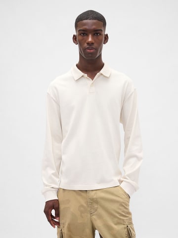 GAP Poloshirt in Creme