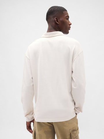GAP Poloshirt in Creme