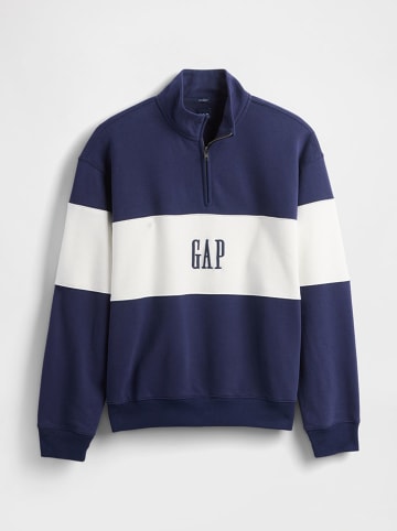 GAP Bluza w kolorze biało-granatowym