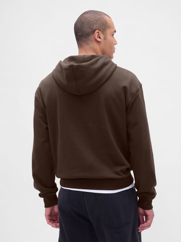 GAP Hoodie in Dunkelbraun