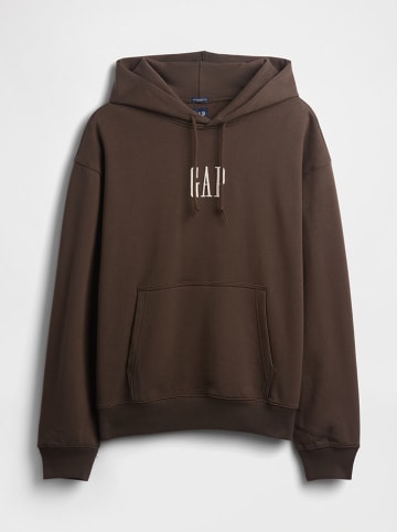 GAP Hoodie in Dunkelbraun