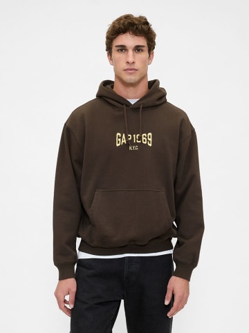GAP Hoodie in Dunkelbraun