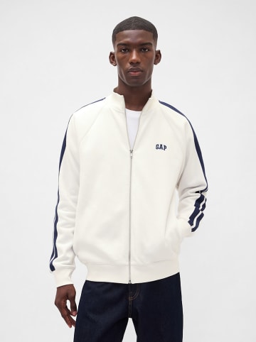 GAP Sweatjacke in Weiß