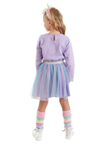 Denokids Kleid "Catcorn" in Flieder
