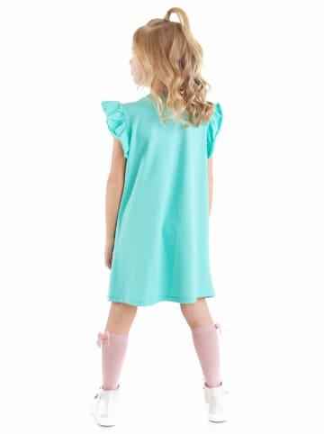 Denokids Kleid "Gummy Unicorn" in Türkis