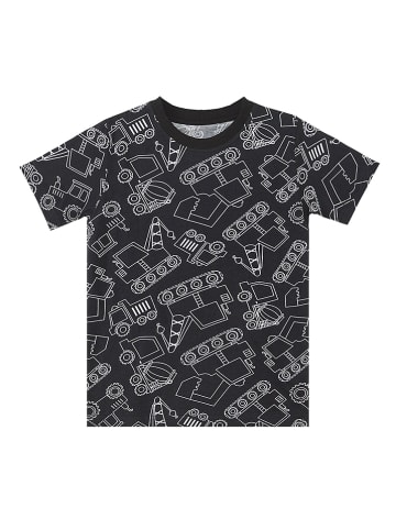 Denokids 2tlg. Outfit "Vehicles" in Schwarz