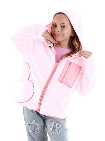 Denokids Kurtka polarowa w kolorze jasnoróżowym