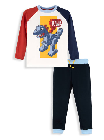 Denokids 2-częściowy zestaw w kolorze granatowo-biało-czerwonym