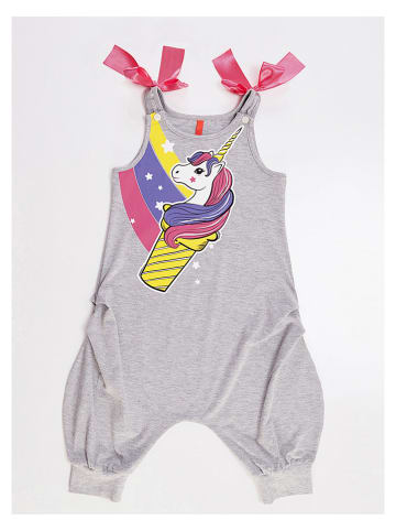 Denokids Jumpsuit "Unicone" grijs