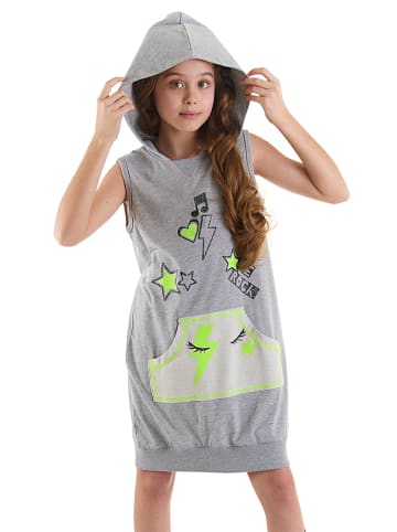 Denokids Kleid "We Rock" in Grau