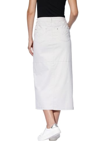 Heine Spódnica dżinsowa w kolorze białym