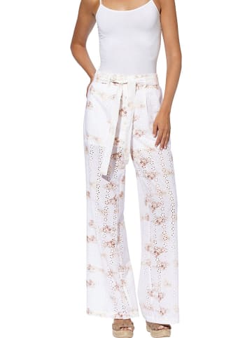 Heine Marlenehose in Weiß/ Beige