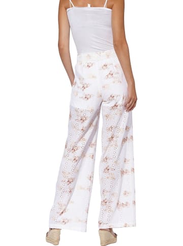 Heine Marlenebroek wit/beige