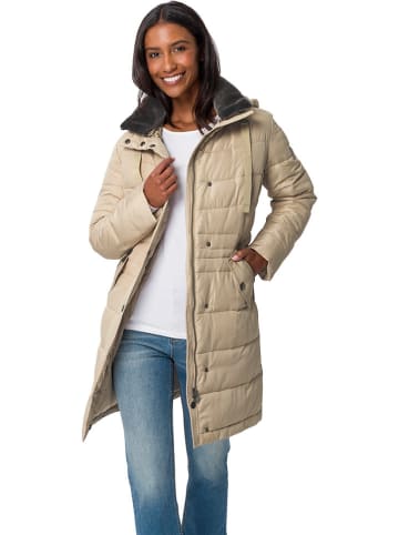 Heine Doorgestikte mantel beige