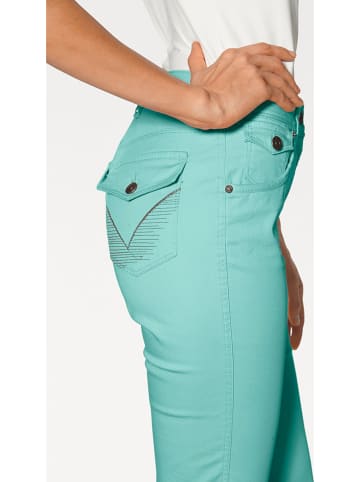 Heine Jeans-Caprihose in Türkis