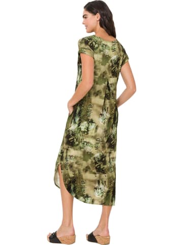 Heine Sukienka w kolorze khaki