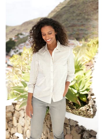 Heine Blouse beige/wit