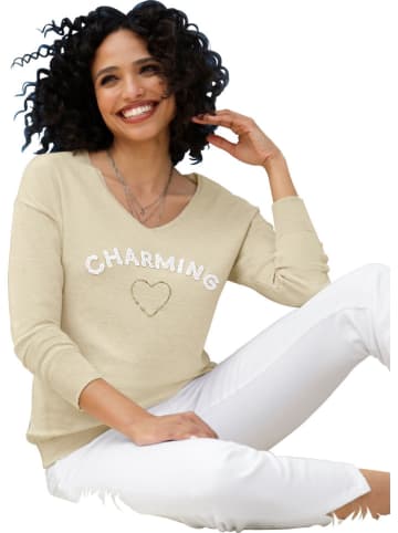 Heine Pullover in Beige