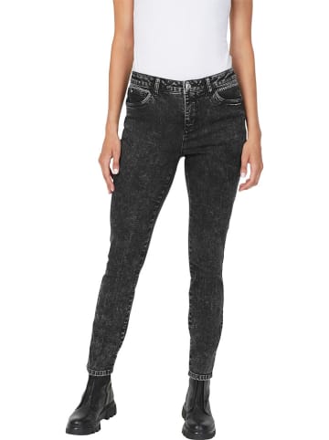 Heine Push-up-spijkerbroek - slim fit - antraciet