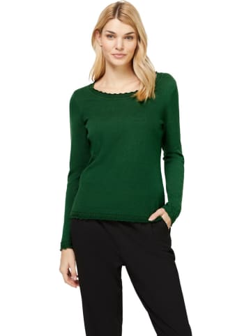 Heine Sweter w kolorze zielonym