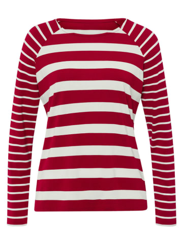 Heine Longsleeve in Rot/ Weiß