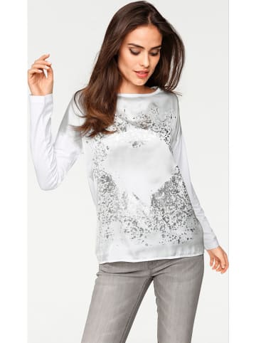 Heine Longsleeve in Weiß