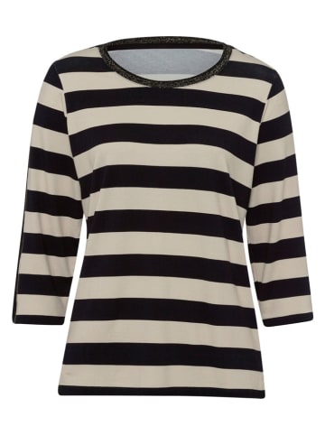 Heine Longsleeve zwart/beige