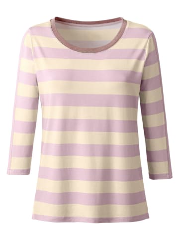 Heine Koszulka w kolorze beżowo-fioletowym
