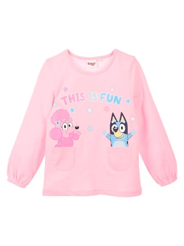 Bluey Longsleeve "Bluey" in Rosa