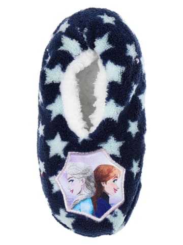 Disney Frozen Kapcie "Kraina Lodu" w kolorze granatowym