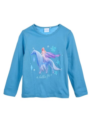 Disney Frozen Koszulka "Frozen" w kolorze niebieskim