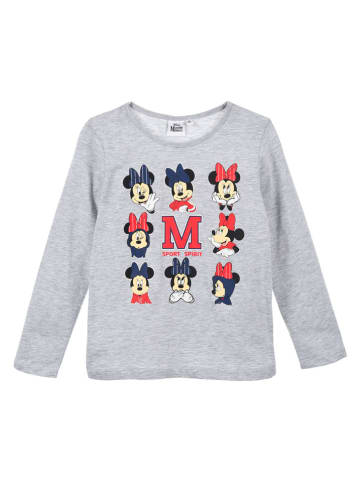 Disney Minnie Mouse Longsleeve "Minnie" in Grau
