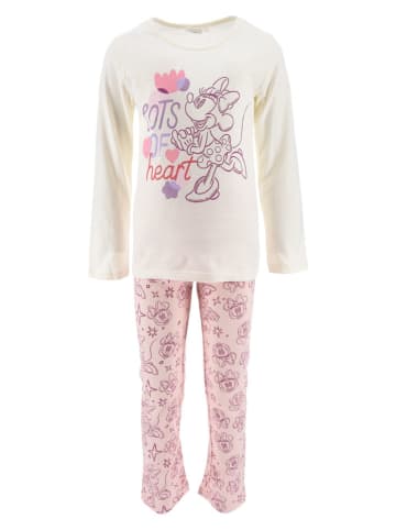 Disney Minnie Mouse Pyjama "Minnie" in Creme/ Rosa