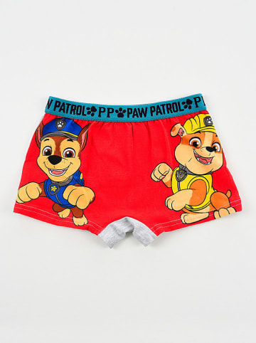 Disney Paw Patrol 2er-Set: Boxershorts in Rot/ Grau