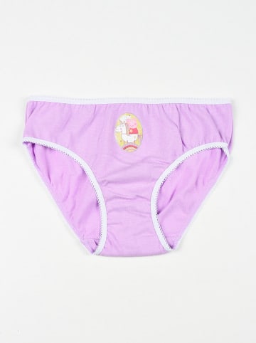 Peppa Pig 3er-Set: Slips: "Peppa Pig" in Weiß/ Rosa/ Lila
