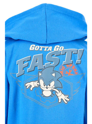 Sonic Bluza "Sonic" w kolorze niebieskim