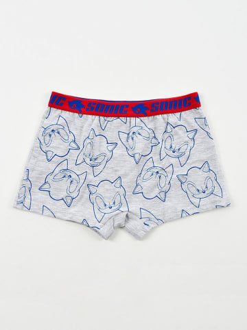 Sonic Bokserki (2 pary) w kolorze niebieskim i szarym